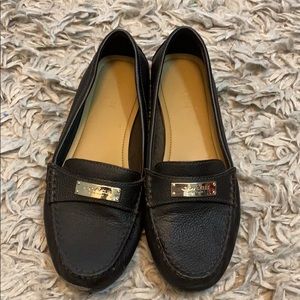 Coach leather loafers